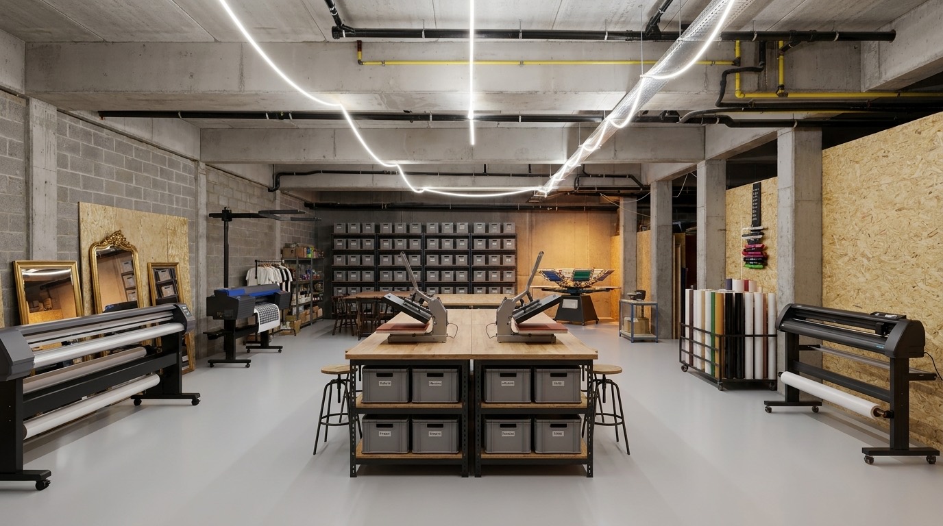 Atelier PrintActif à Forest, Bruxelles