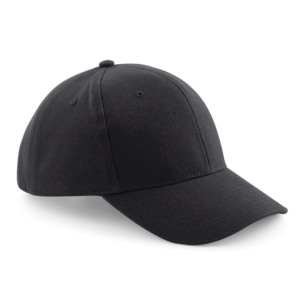 Casquette homme Pro-Style en coton brossé - 6 panneaux (Beechfield®)